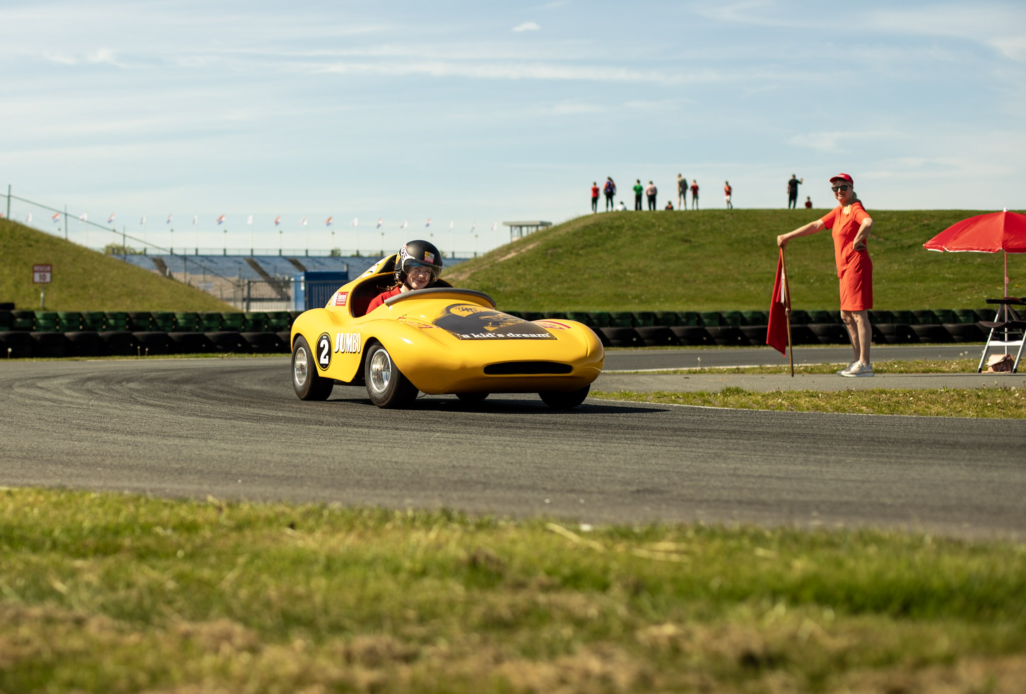 Kind in Furori raceauto